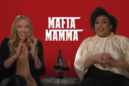 MAFIA MAMMA Interview w/ Toni Collette, Sophia...