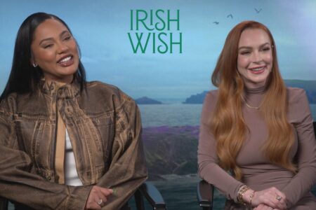 IRISH WISH Interview w/ Lindsay Lohan, Ayesha...